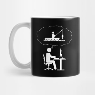 Office Dreamer - Fishing Mug